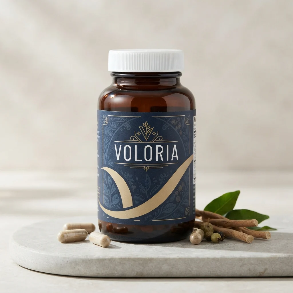 Voloria valkoinen pakkaus